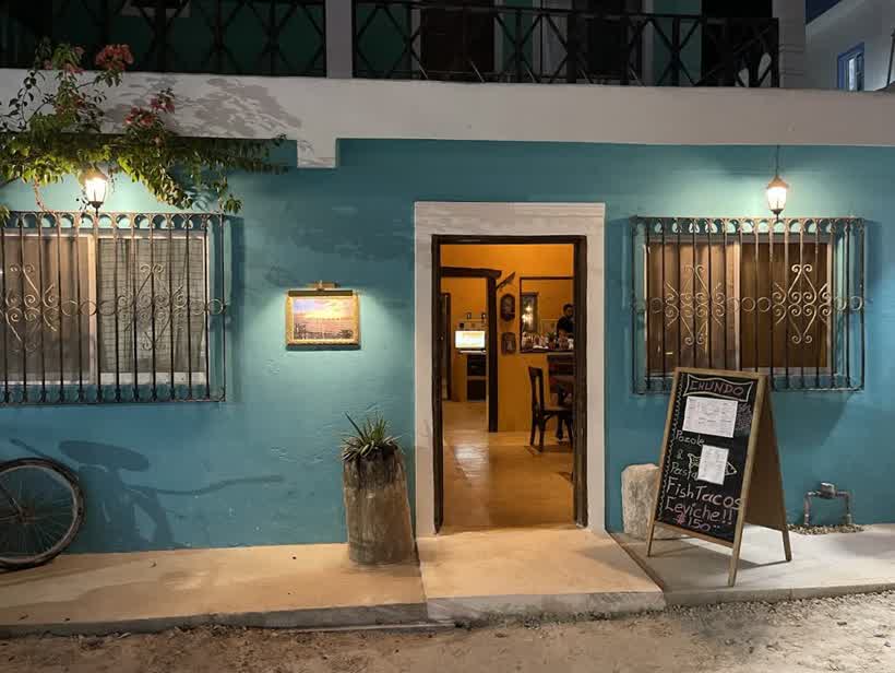 Chundo en Isla Holbox