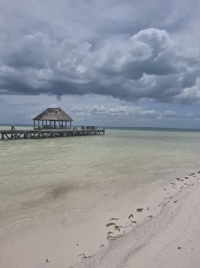 Playa Punta Cocos en Isla Holbox