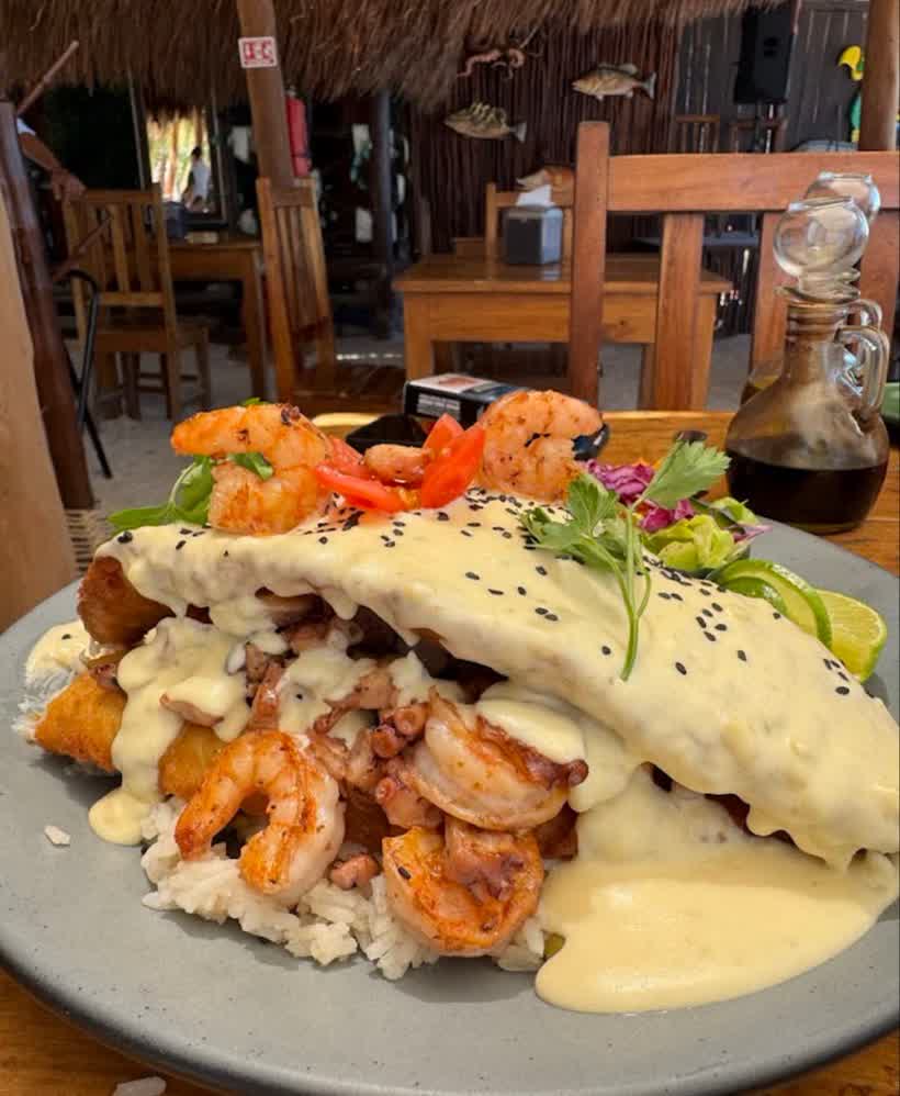 Restaurante Cariocas Beach Club Holbox en Holbox, foto 2